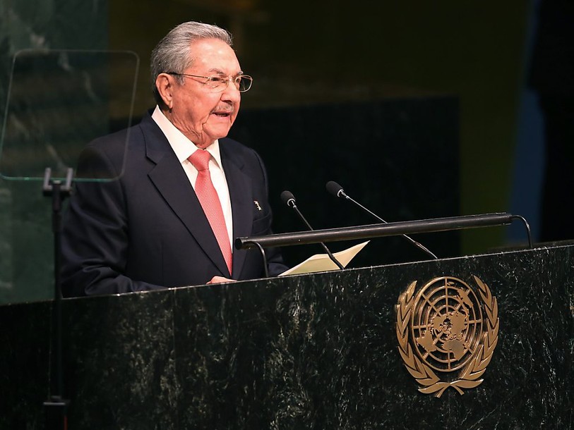Raul Castro exige devant l'ONU la levée de l'embargo américain