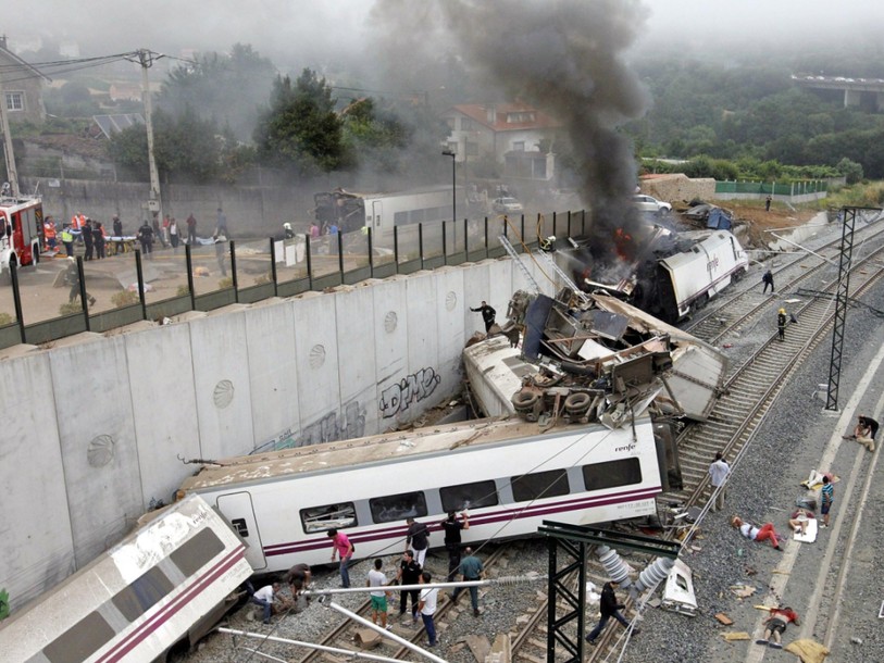 Catastrophe ferroviaire de Compostelle: le conducteur seul en cause