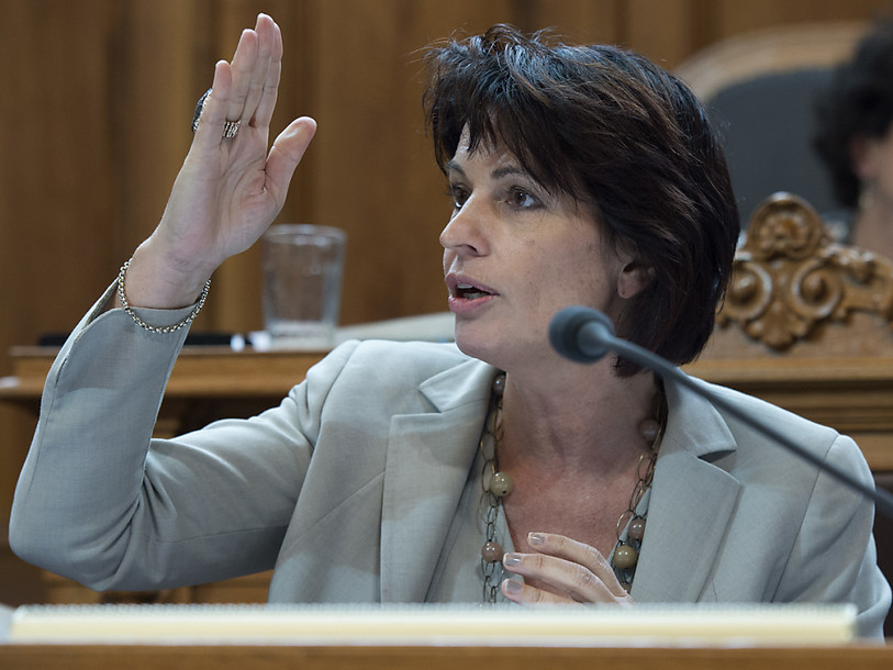 Doris Leuthard à nouveau candidate pour le Conseil fédéral