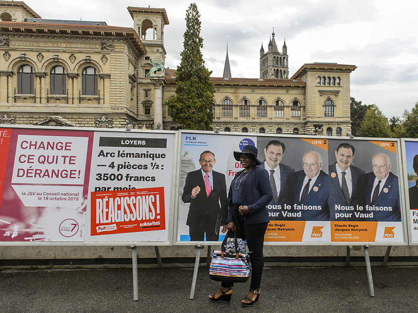 Vaud: Le PLR passerait de 4 à 5 sièges