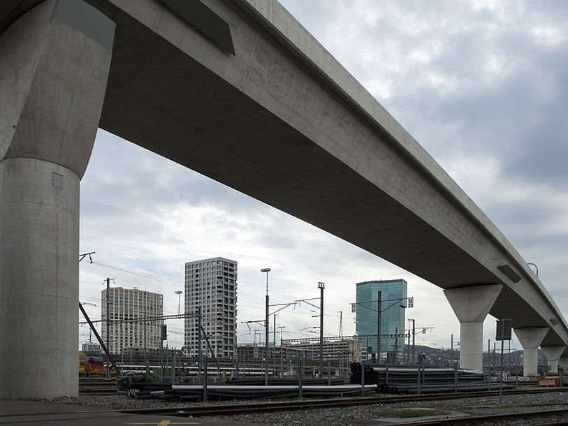 Inauguration de la ligne diamétrale dans la gare de Zurich