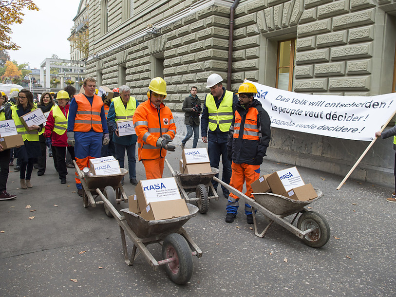 Bilatérales: l'initiative RASA a récolté 110'000 signatures valides