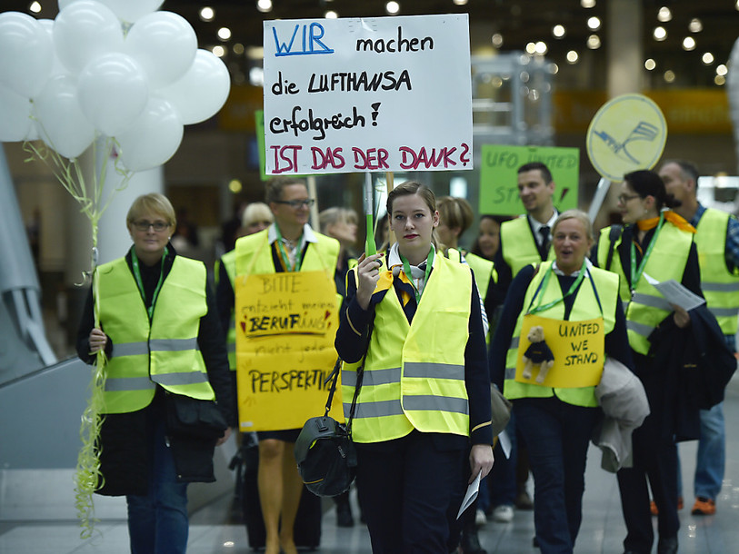 Grève chez Lufthansa: plus de 110'000 passagers touchés