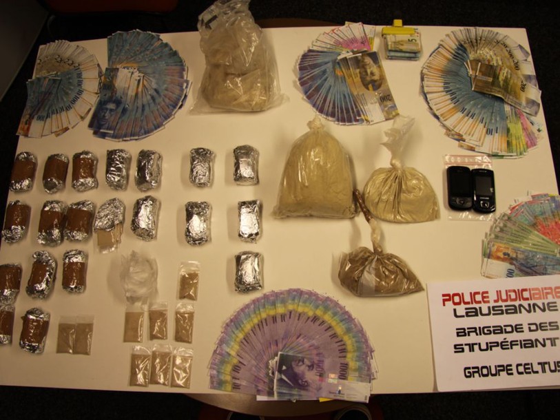 Le groupe Celtus de la police de Lausanne a arrêté trois dealers