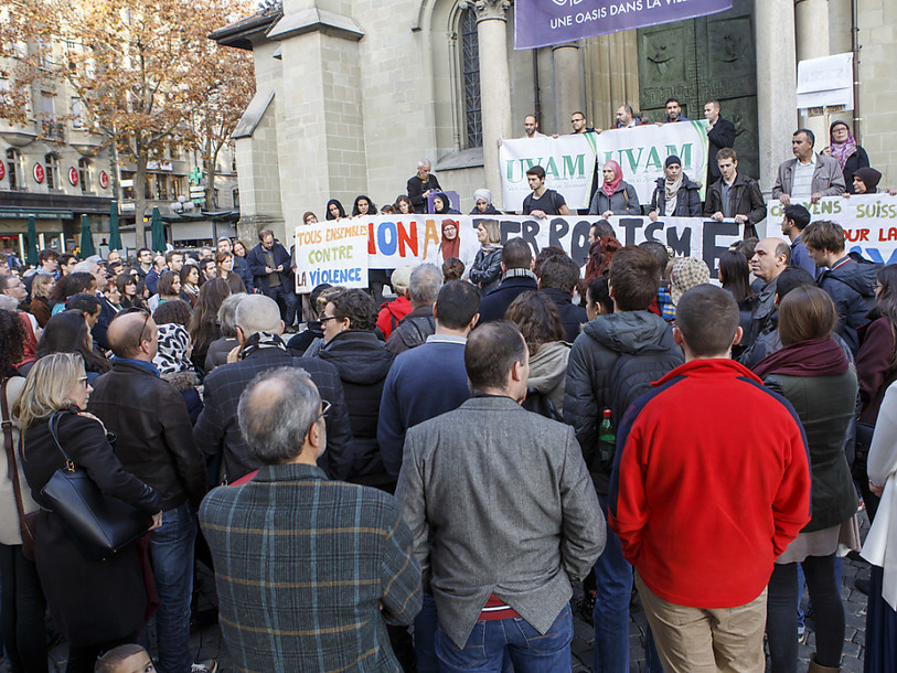 Des centaines de manifestants expriment leur solidarité en Suisse