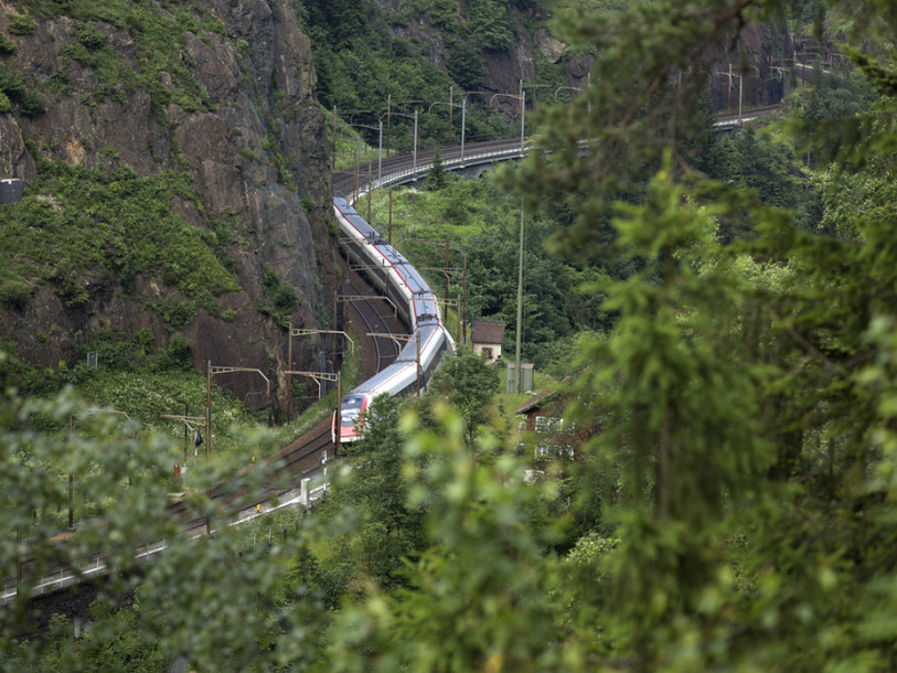 Reprise du trafic passagers sur la ligne du Gothard
