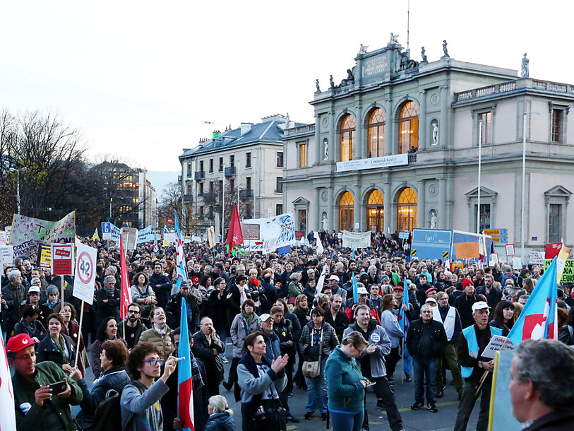 Le personnel de l'Etat de Genève sera en grève le 1er décembre