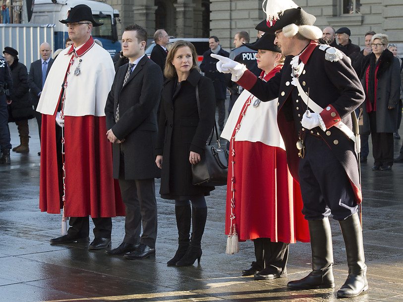 Christa Markwalder et Raphaël Comte fêtés en leurs terres