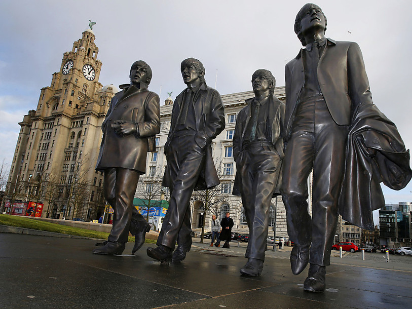 Une statue des Beatles inaugurée à Liverpool