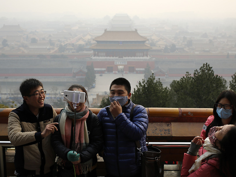 Pollution atmosphérique: Pékin en 