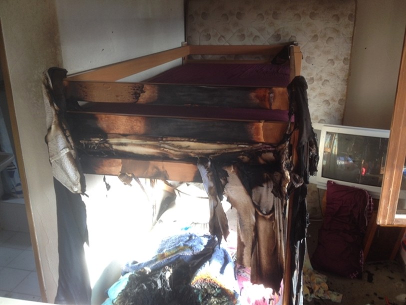 Un requérant met le feu à sa chambre à Laax (GR)