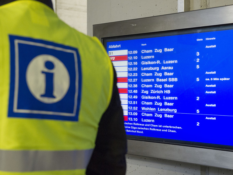 Interruption du trafic ferroviaire sur la ligne du Gothard