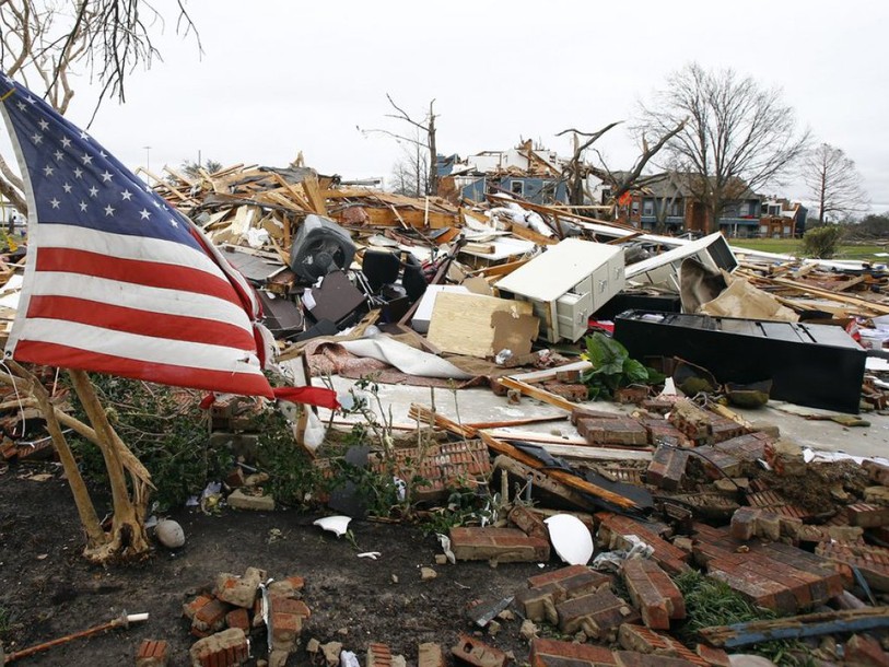 Tornades et inondations meurtrières aux Etats-Unis