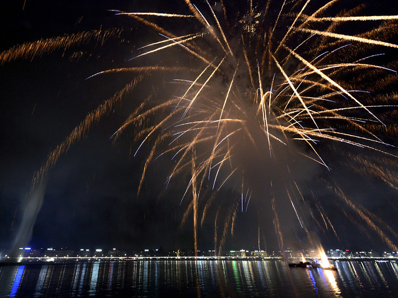 Nuit de la St-Sylvestre relativement calme à Genève