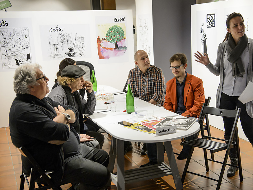 Une expo à Morges (VD) rend hommage à la rédaction de Charlie Hebdo