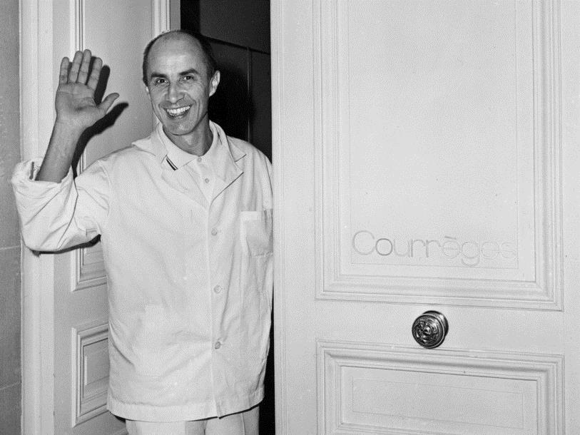 Décès du couturier André Courrèges, icône de la mode des sixties