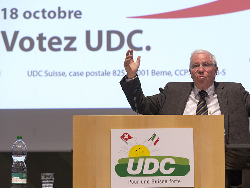 Christoph Blocher veut s'engager davantage au niveau du peuple