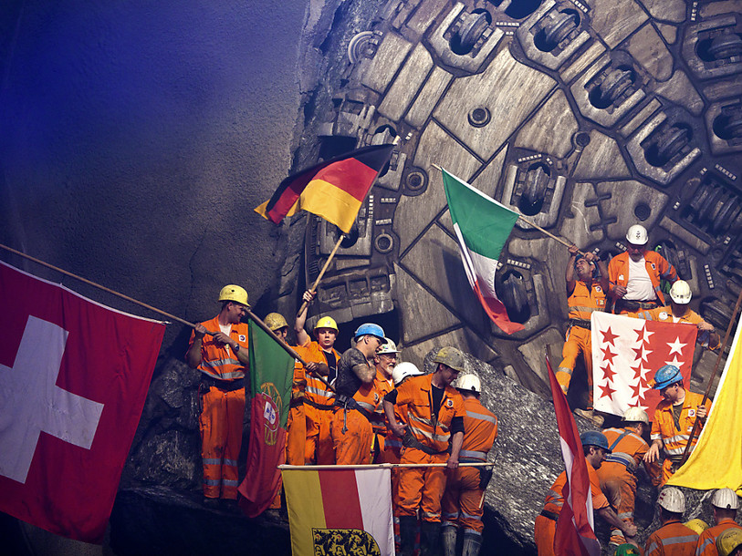 Tunnel de base du Gothard: 100'000 personnes feront la fête en juin