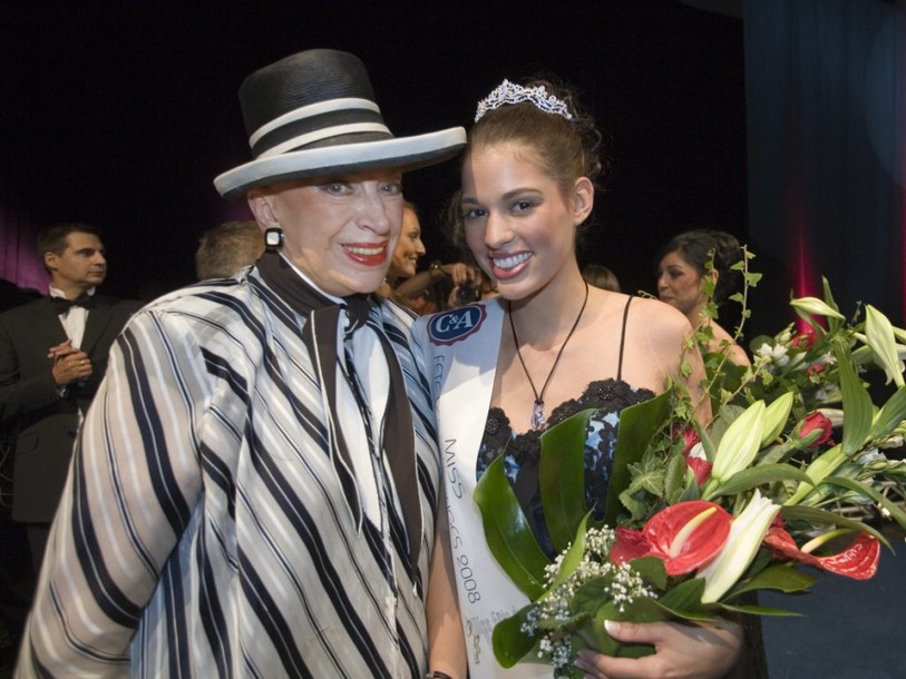 Geneviève de Fontenay, ex-patronne de Miss France, 