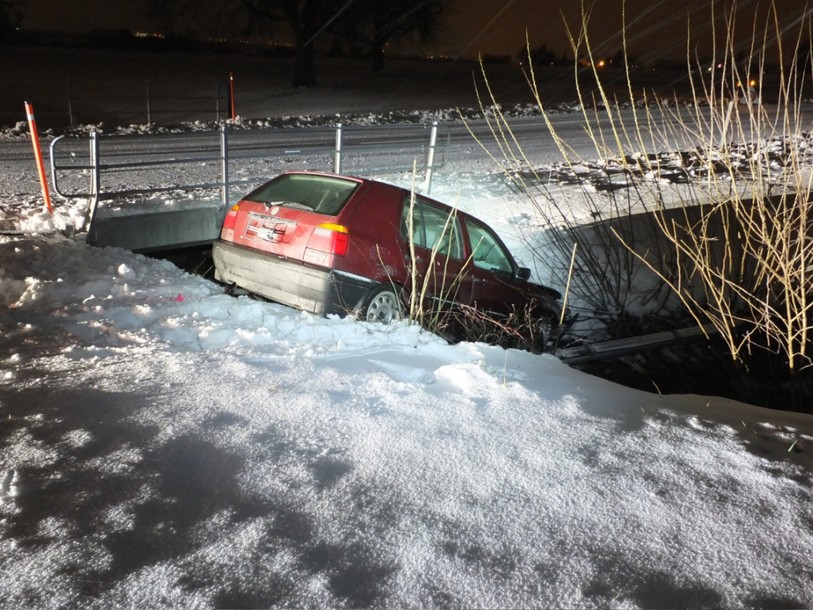 Neige et manque d'attention provoquent une centaine d'accidents