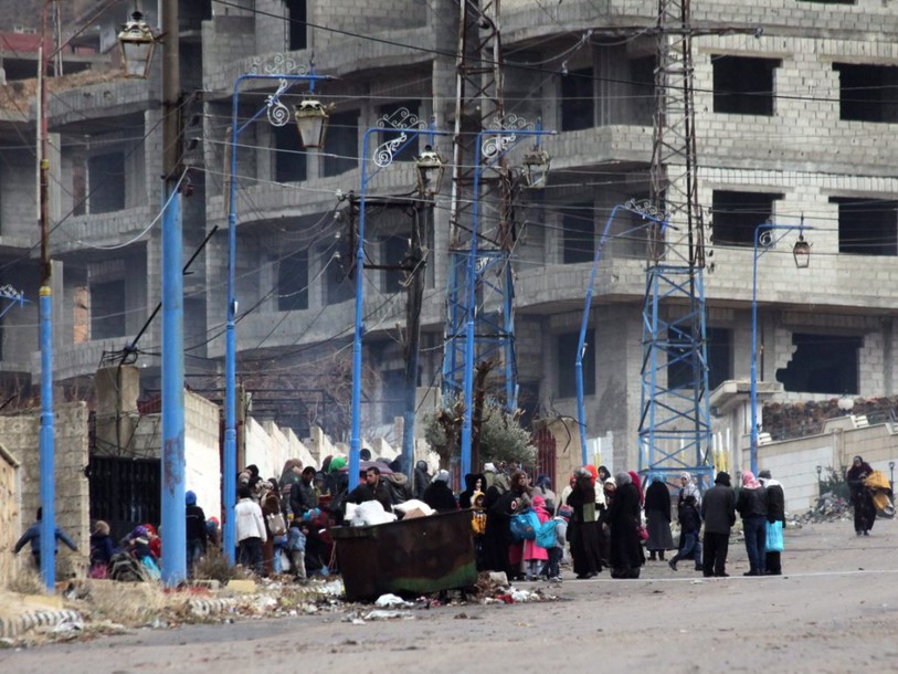 Un troisième convoi est arrivé à Madaya