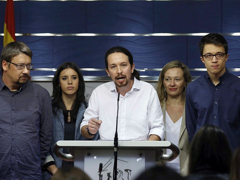 Podemos veut gouverner avec les socialistes en Espagne