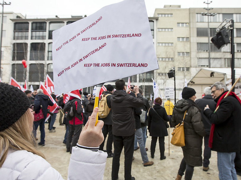 Restructuration chez General Electric: 500 manifestants à Baden