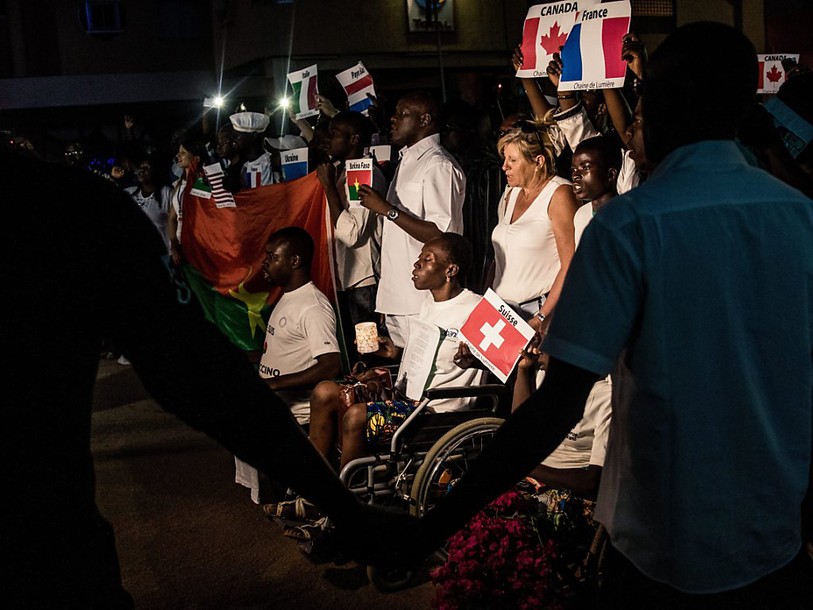 Marche silencieuse à Ougadougou une semaine après l'attentat