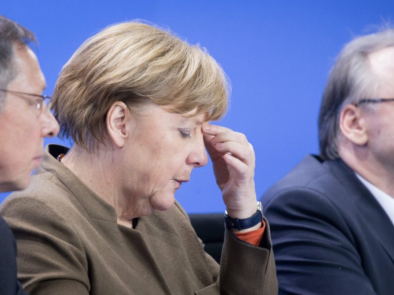 Près de 40% des Allemands souhaitent le départ de Merkel