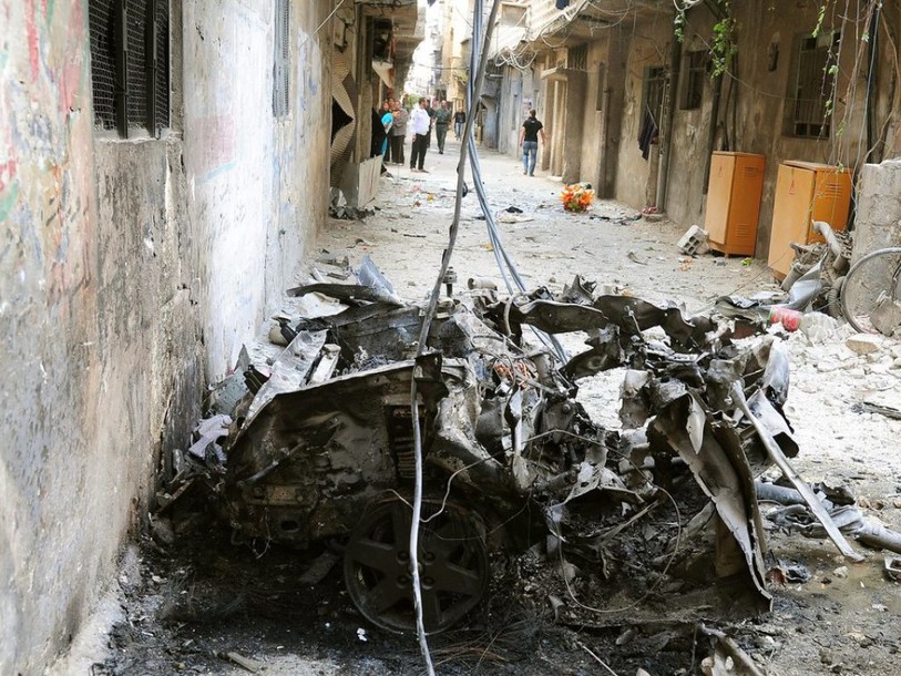 Syrie: quarante-cinq morts dans une triple explosion près de Damas