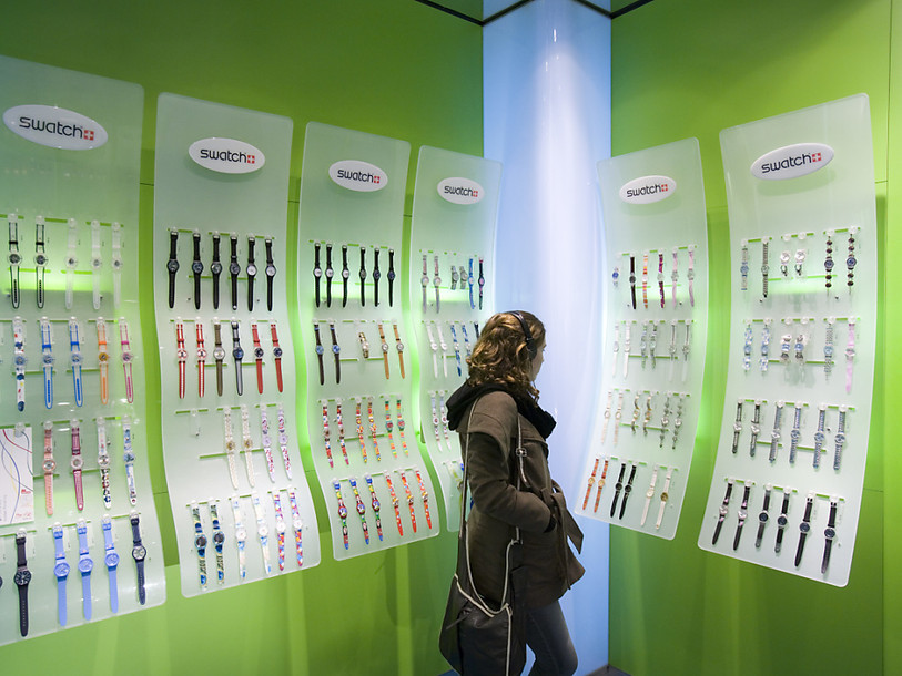 Swatch Group freiné par les taux de change en 2015