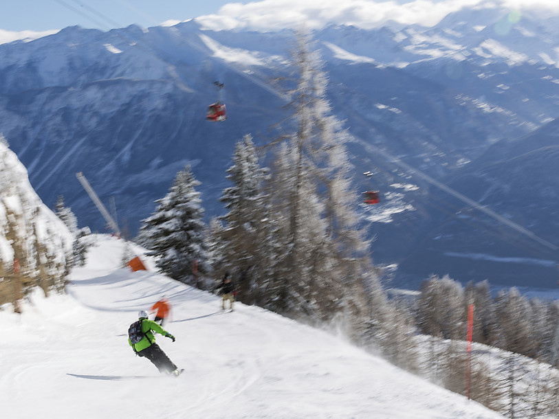 La quantité de neige est satisfaisante dans les domaines skiables