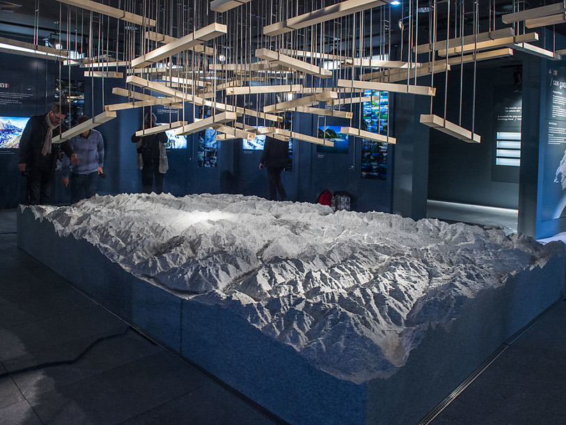 Version miniature du Gothard transférée de Milan à Zurich