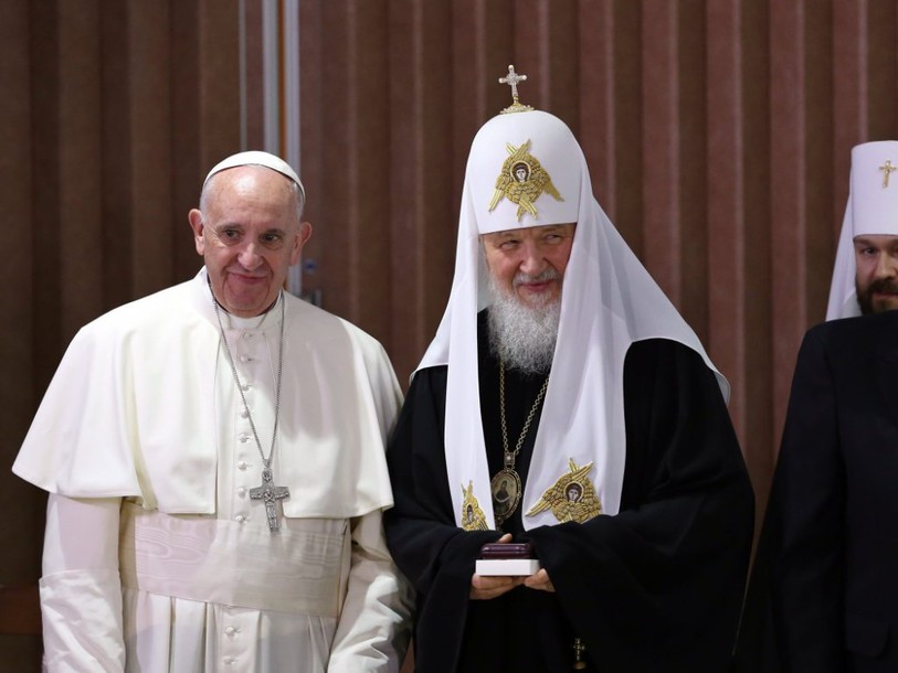 Le pape et le patriarche appellent à l'unité des chrétiens