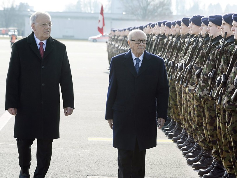 Le président tunisien en Suisse pour une visite de deux jours