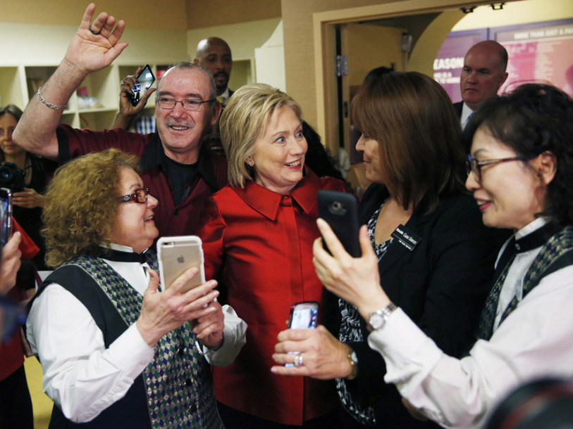 Primaires démocrates: Hillary Clinton remporte le Nevada
