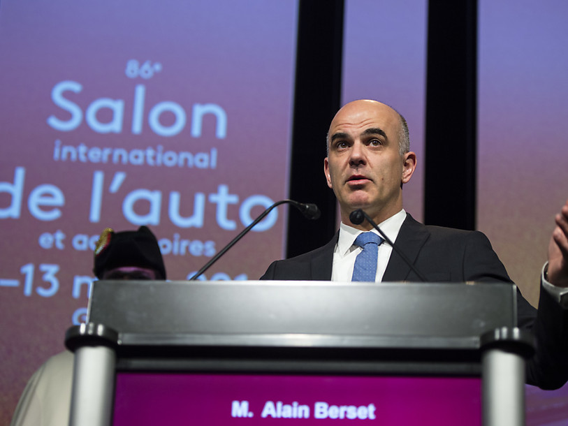 Alain Berset donne une touche politique à l'inauguration du salon