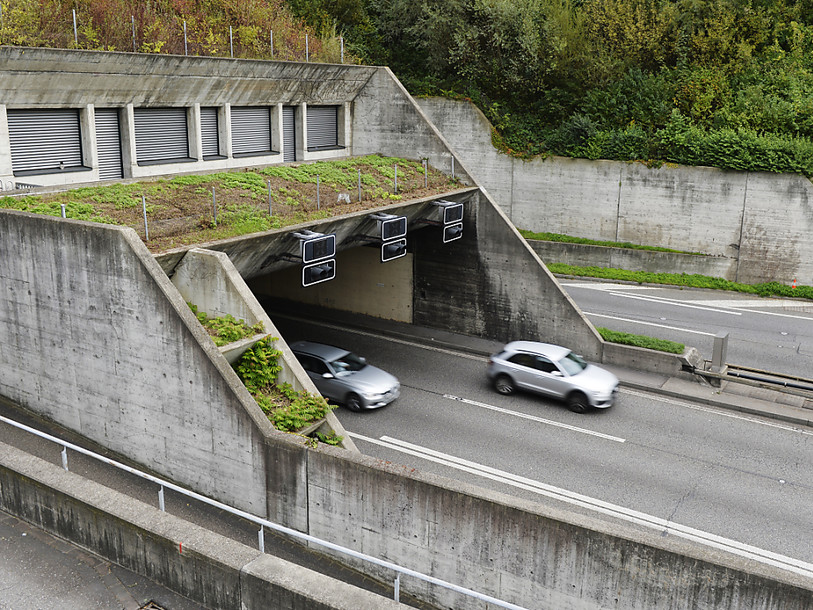 A1: un homme chute d'une voiture dans le tunnel de Gubrist (ZH)