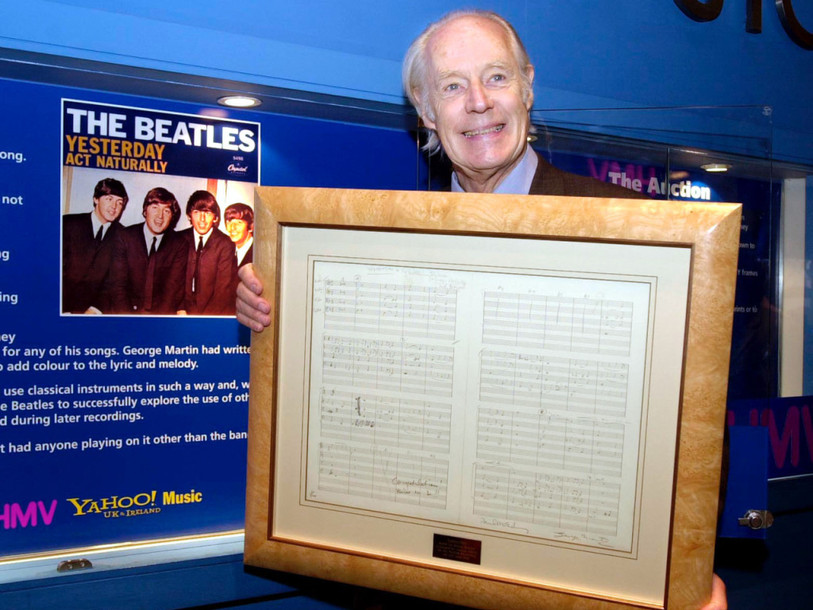 Décès du producteur George Martin, éternel 