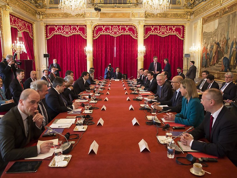 Une quinzaine de leaders sociaux-démocrates à l'Elysée