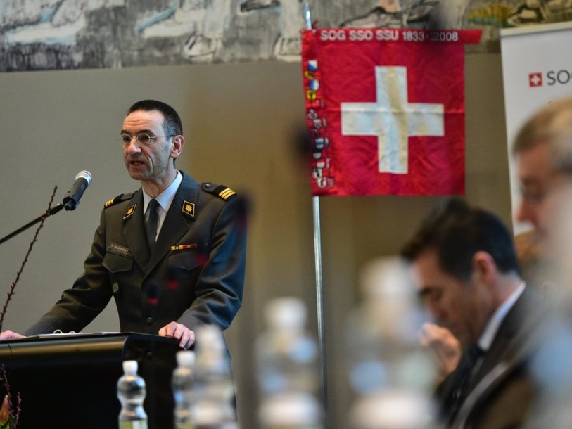 Stefan Holenstein est le nouveau président des officiers