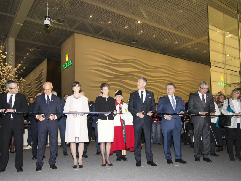 Simonetta Sommaruga ouvre le salon de l'horlogerie