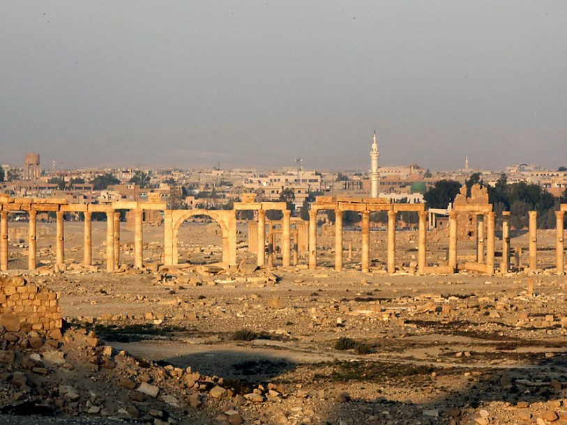 Syrie: offensive contre l'EI à Palmyre et Mossoul