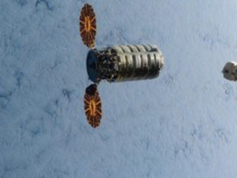La capsule Cygnus est arrivée à la Station spatiale internationale