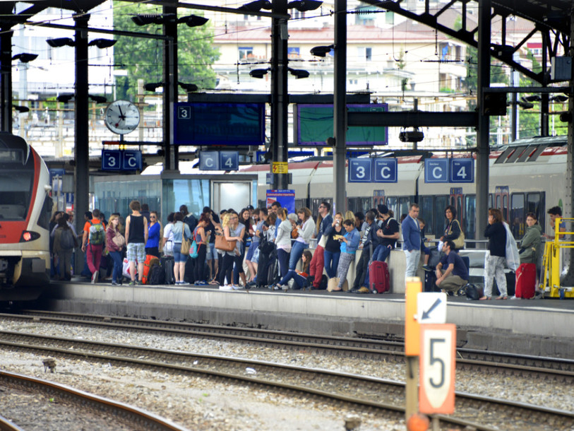Homme tué par le train en gare de Lausanne