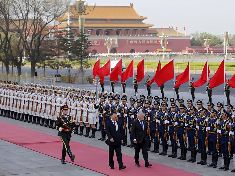 Johann Schneider-Ammann a rencontré le président chinois