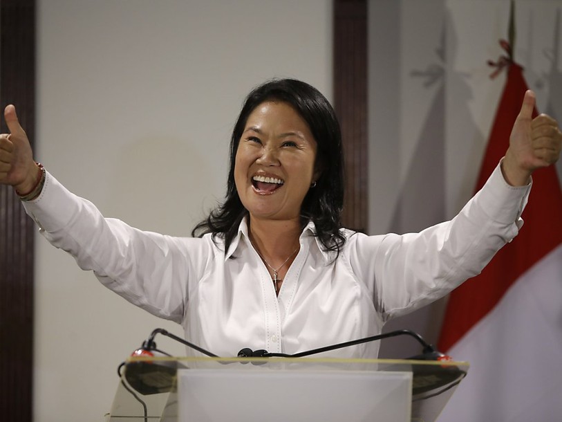 Keiko Fujimori largement en tête de la présidentielle péruvienne
