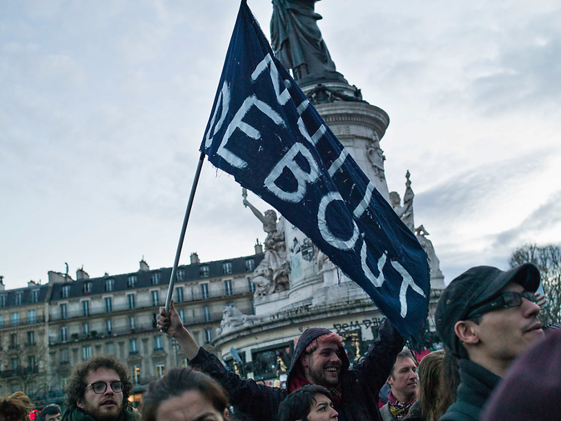 A Paris, le mouvement 