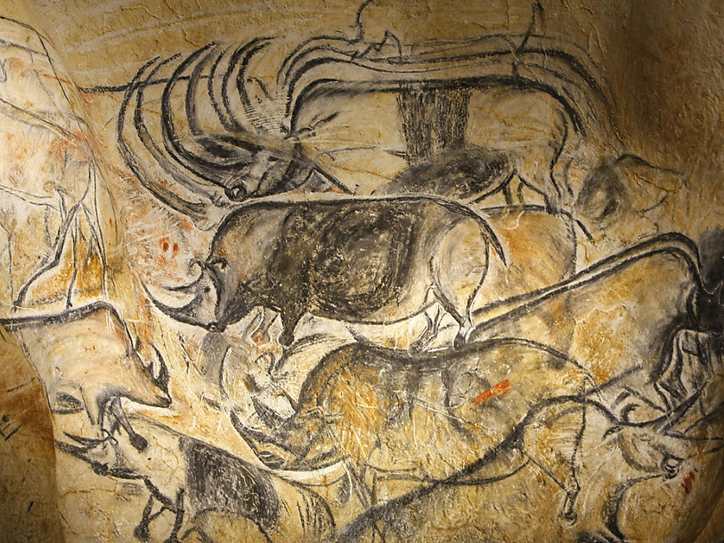 Chronologie précise des occupations de la grotte de Chauvet