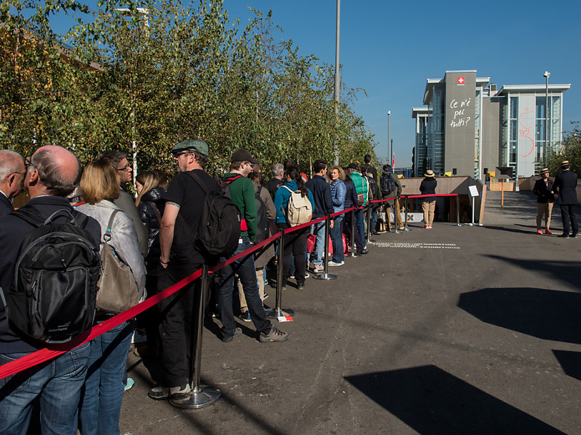 Pavillon suisse à l’Exposition de Milan: coût difficile à estimer